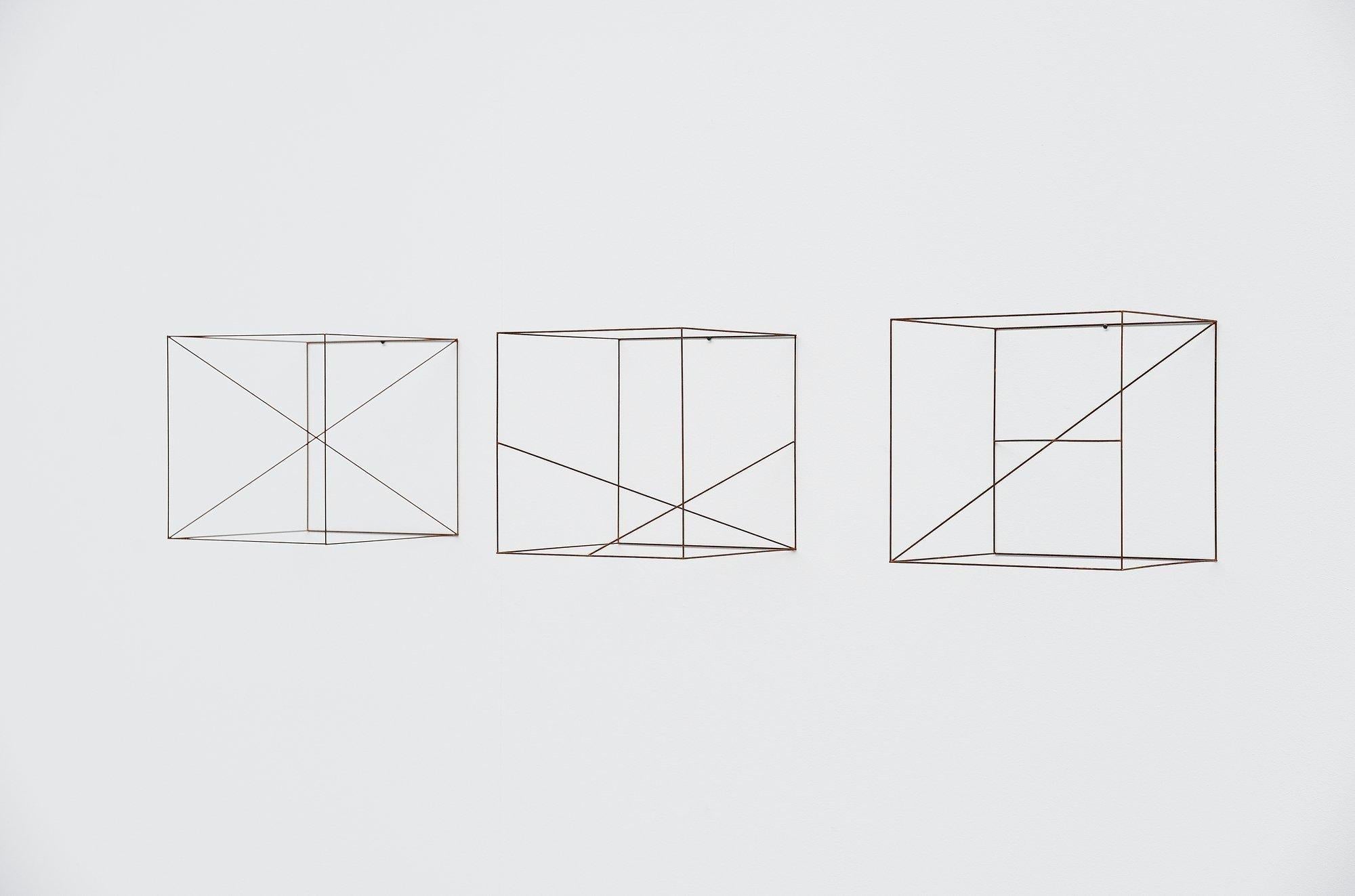 Dutch Anne Rose Regenboog Cubes Cross Set, Den Haag, 2015 For Sale