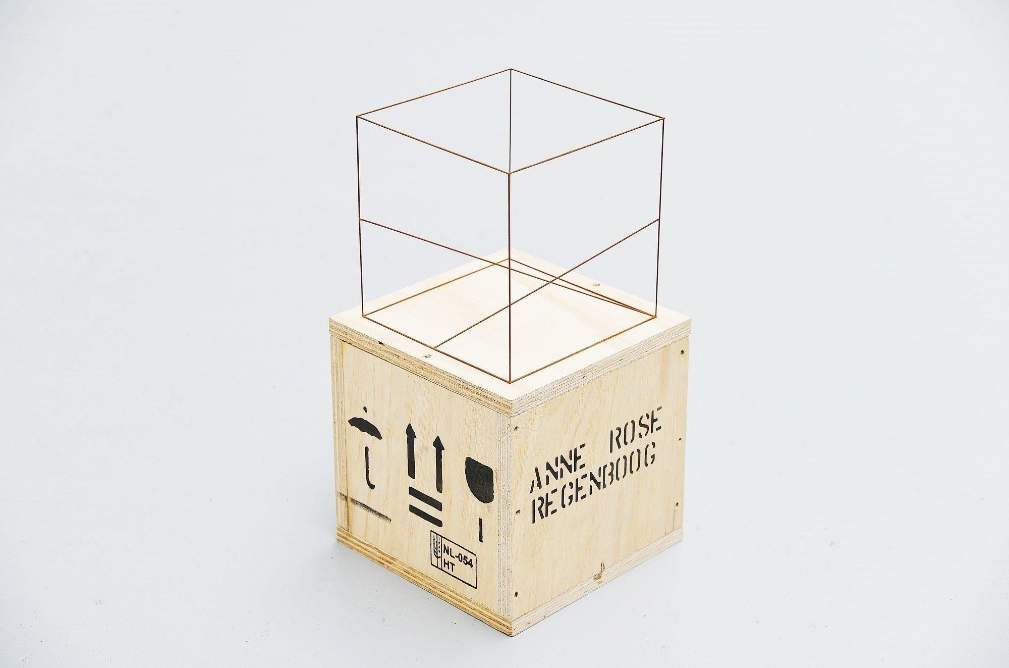 Steel Anne Rose Regenboog Cubes Cross Set, Den Haag, 2015 For Sale