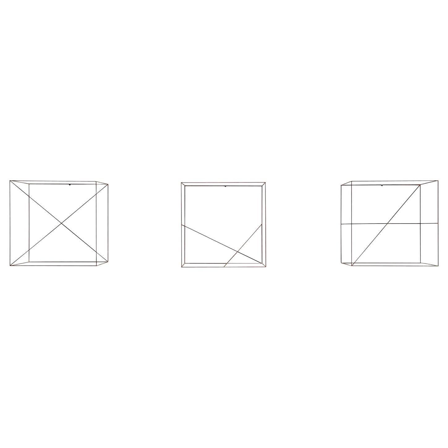 Anne Rose Regenboog Cubes Cross Set, Den Haag, 2015