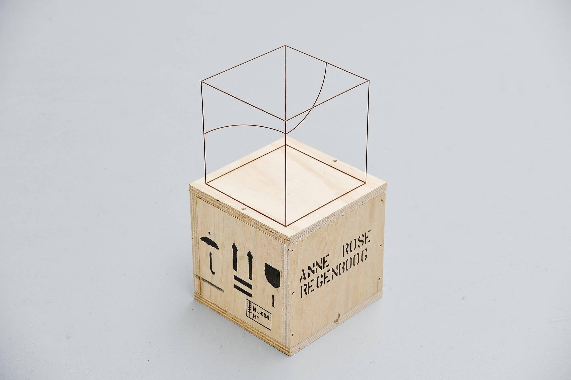 Anne Rose Regenboog Cubes Curves Set Den Haag, 2015 For Sale 1