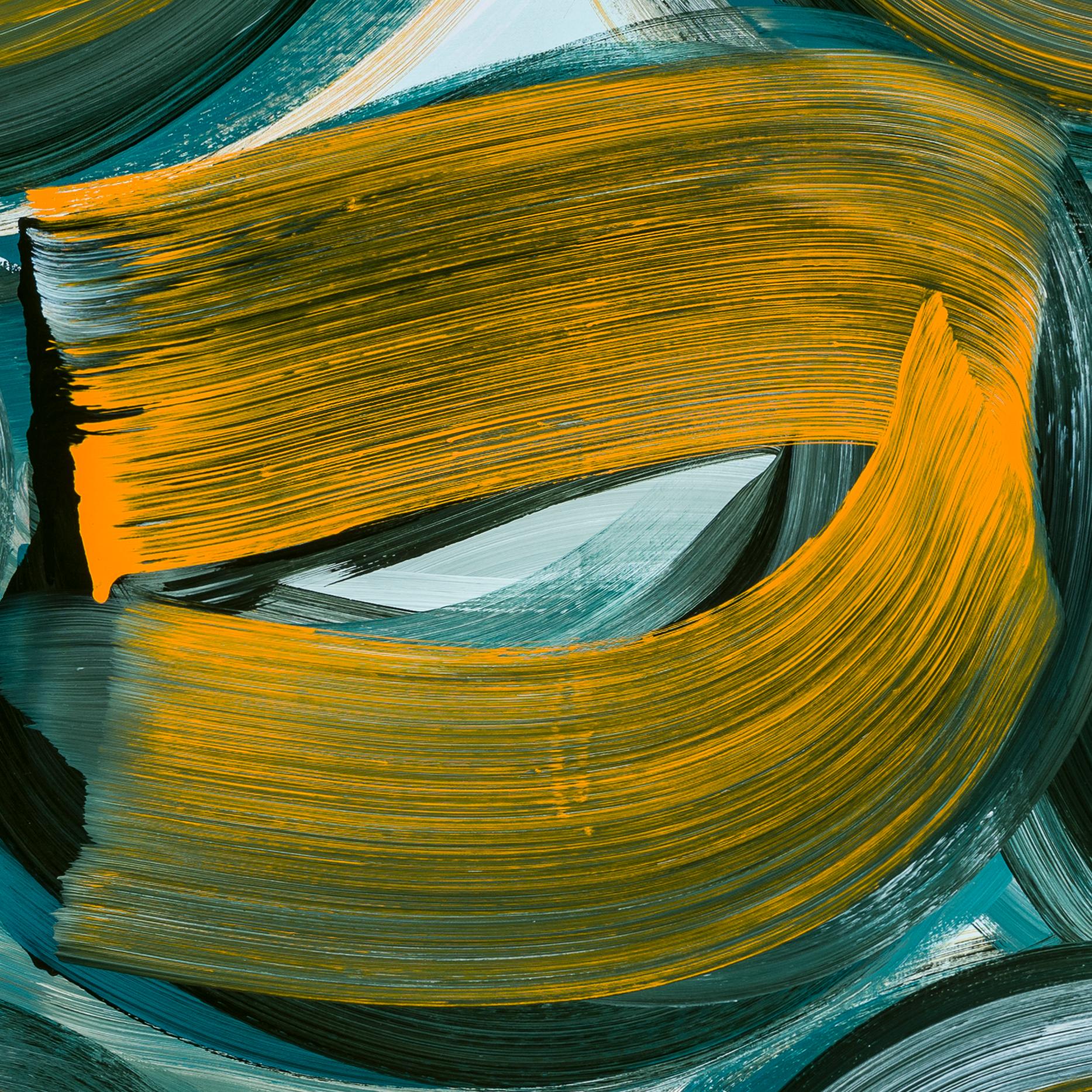 Anne Russinof, Linchpin, 2018, oil on canvas, 44 x 50 inches 1