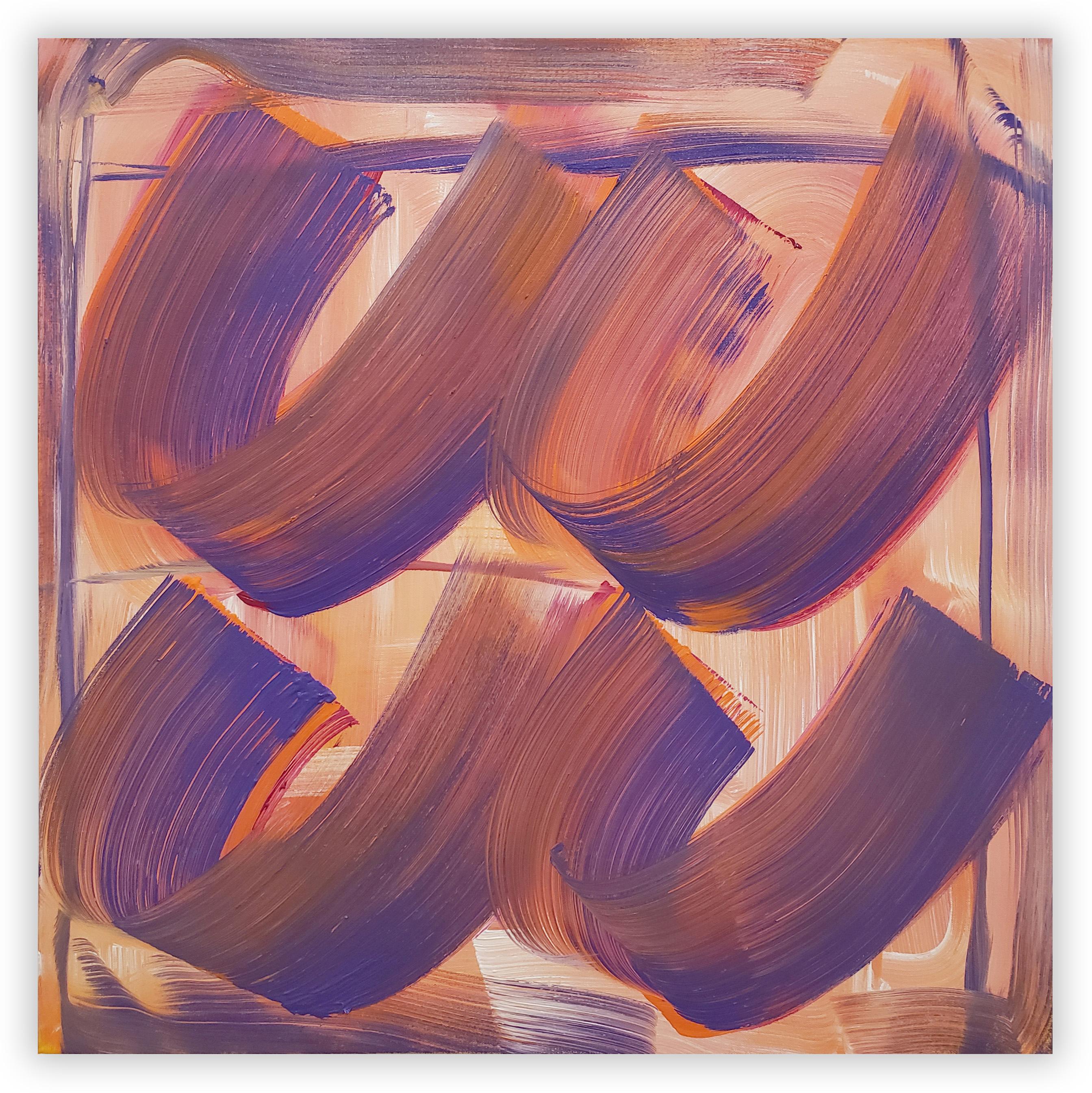 Anne Russinof Abstract Painting – Grenzüberschreitende Themen (Abstrakte Malerei)