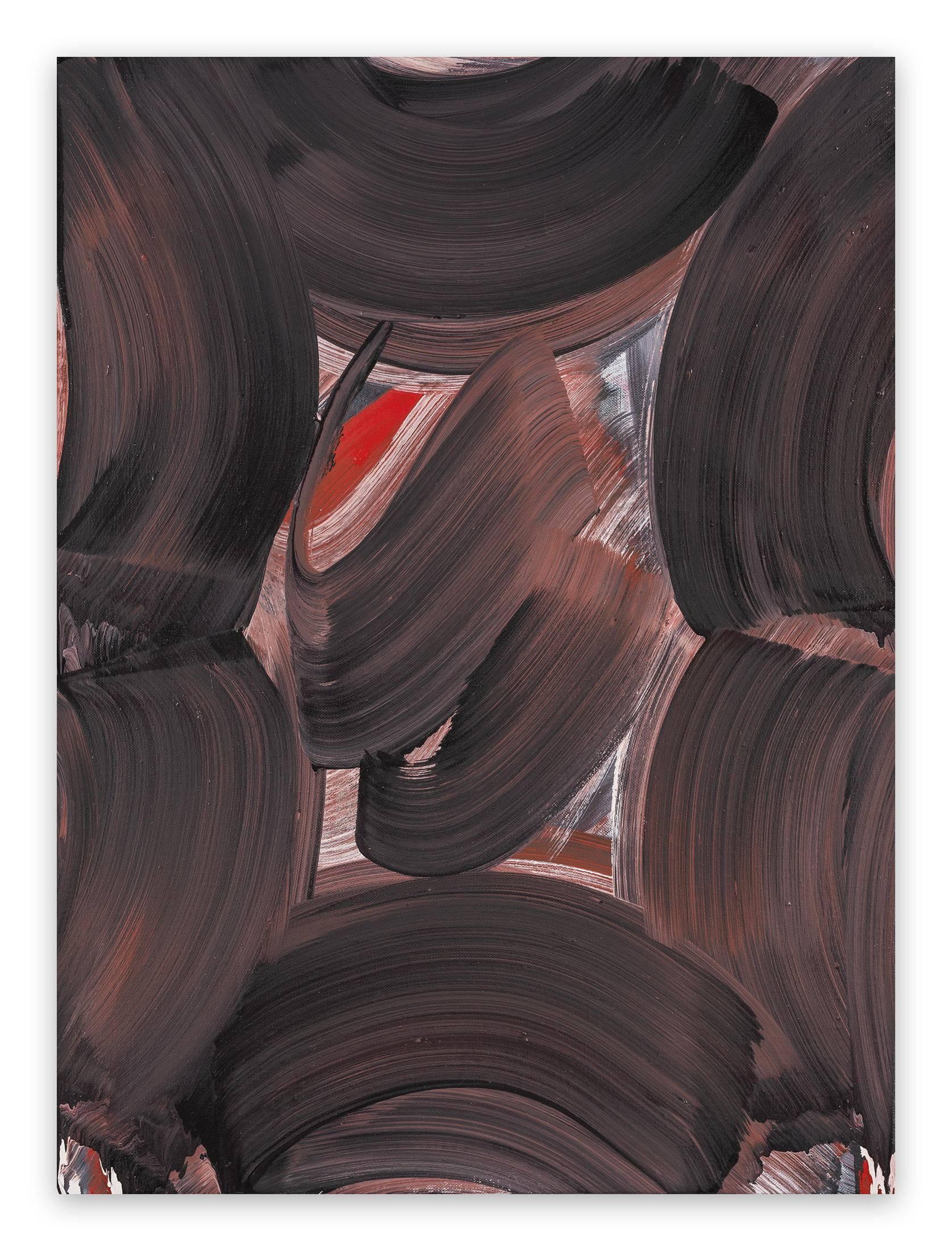 Abstract Painting di Anne Russinof - Drama Queen (Pittura astratta)