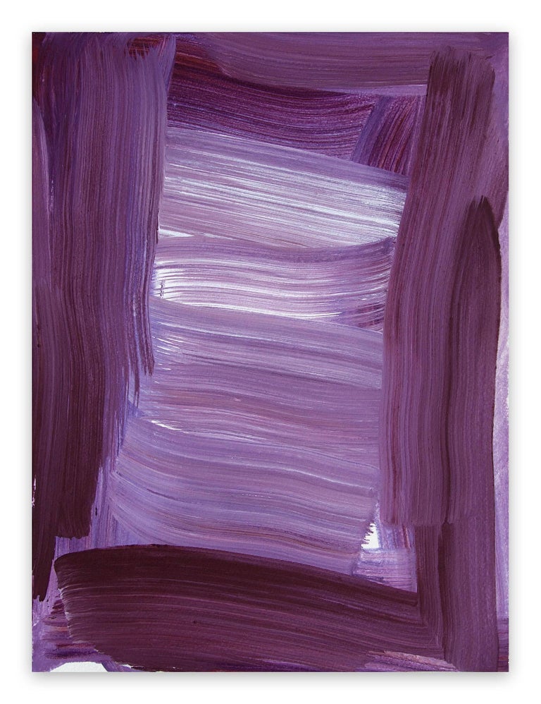 Anne Russinof - Framed (Abstract painting) For Sale at 1stDibs