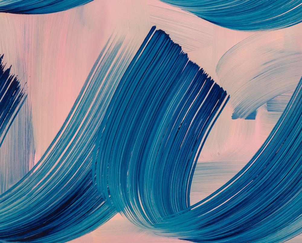 In the Air (Pittura astratta) - Painting Astratto di Anne Russinof