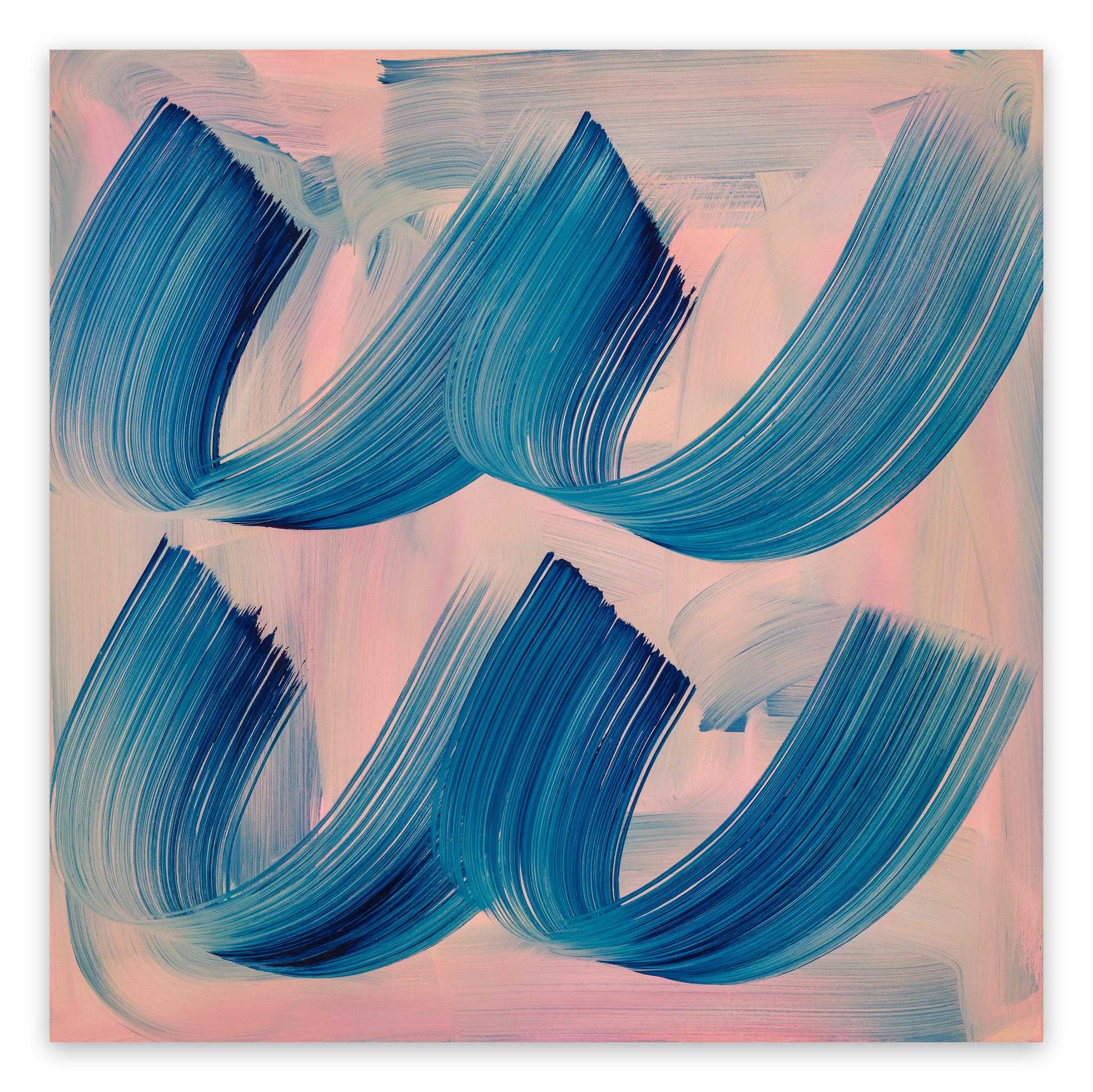 Anne Russinof Abstract Painting - In the Air (Abstract painting)