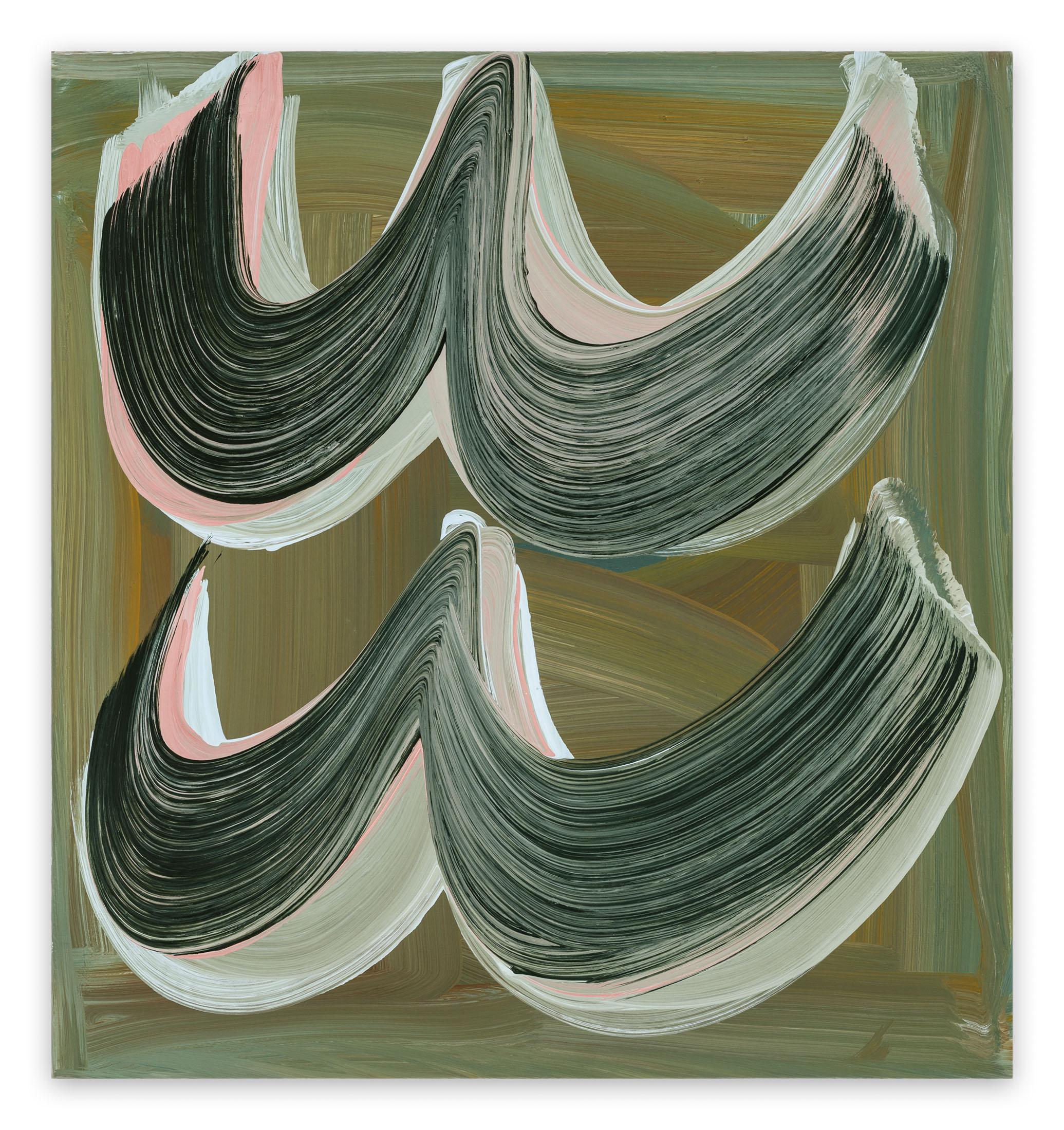 Abstract Painting Anne Russinof - Likely Story (peinture abstraite)