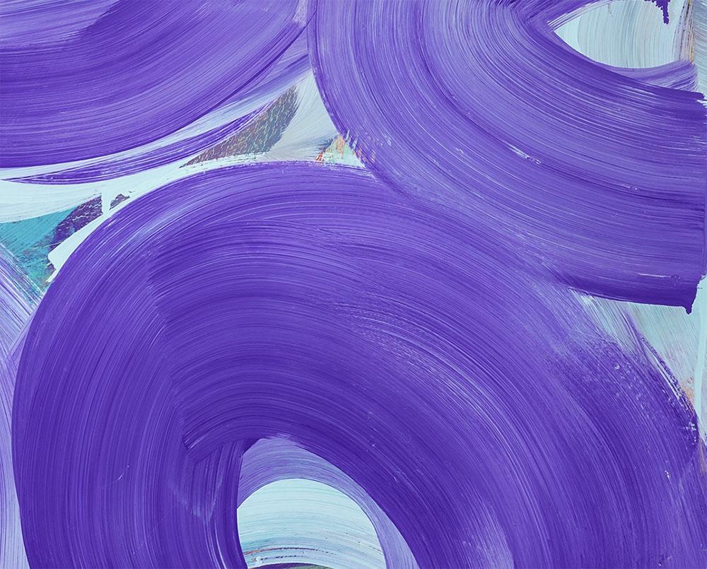 Nightshade (Pittura astratta) - Painting Astratto di Anne Russinof