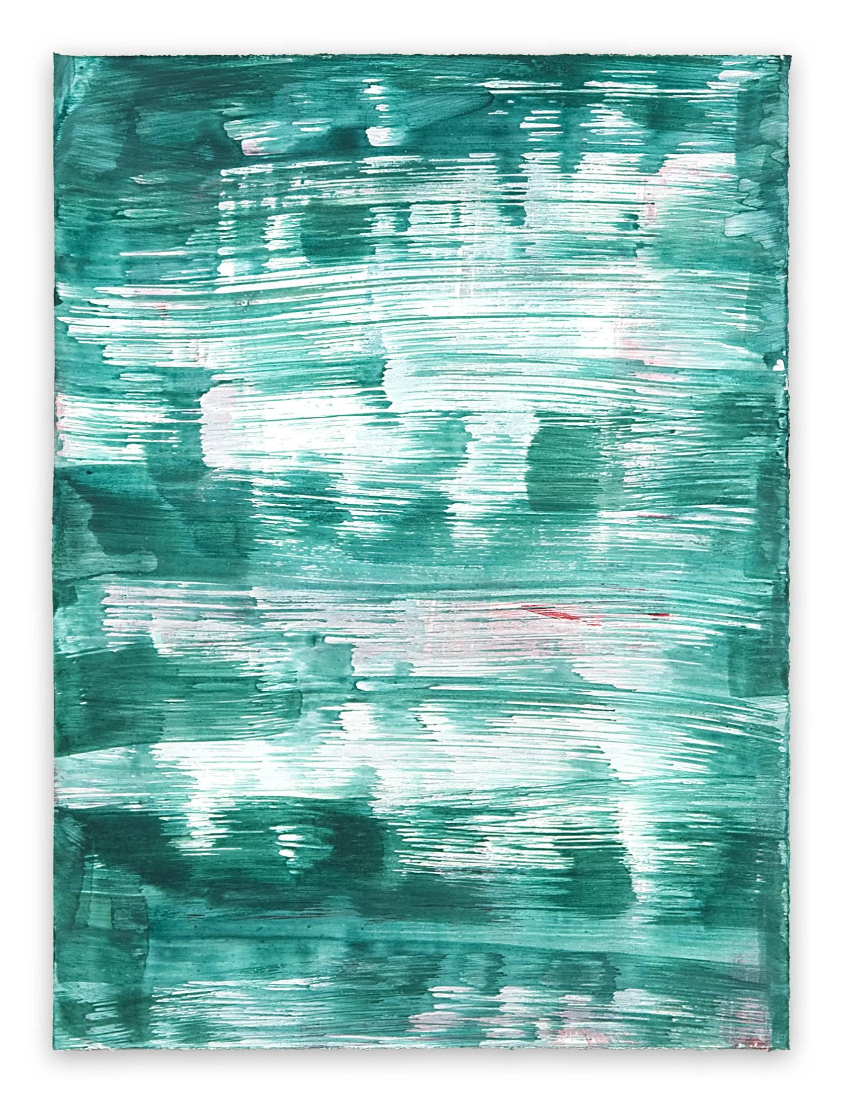 Anne Russinof Abstract Painting - Schist 5 (Abstract painting)