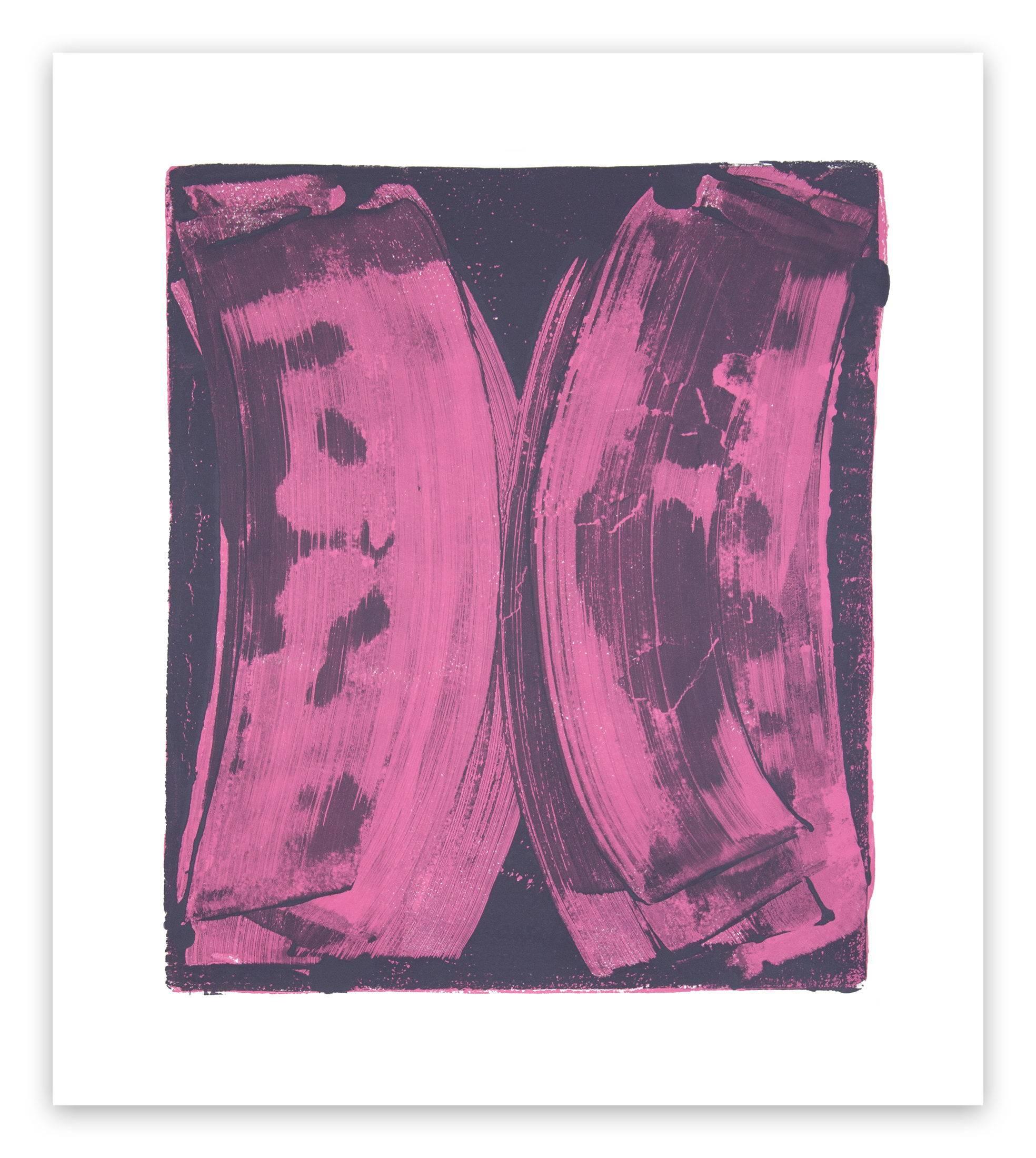 Ribs 12 (Abstract Print)

Monotype - Unframed 

Anne Russinof often does paintings on paper to loosen up for the larger canvas works. The point is to free her hand. 

For her, everything begins with color. She begins a painting by applying color in