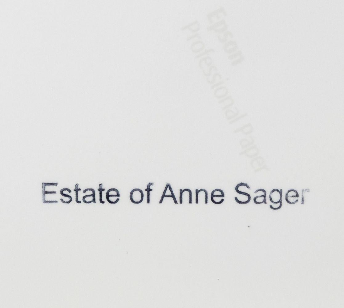 Anne Sager (American, 1930-2024), Abstract Paint Pour Composition, Chromogenic Print, apparently unsigned, with artist's estate stamp to verso, unframed. Image: 10.5