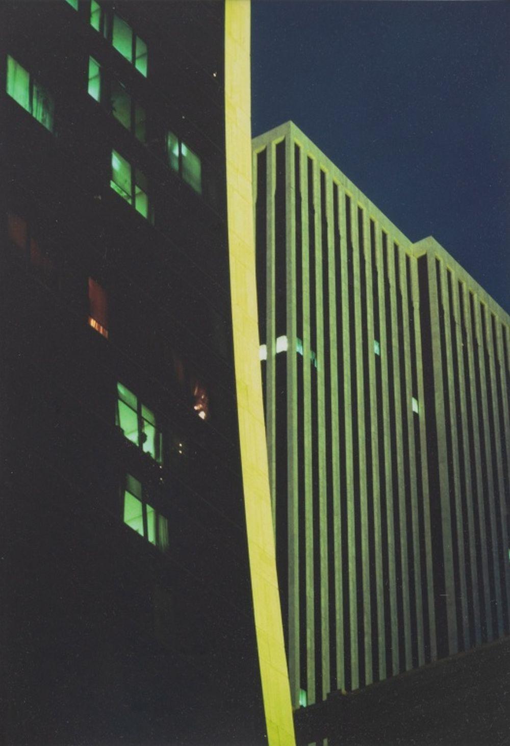 Anne Sager (American, 1930-2024), Group of Two Architectural Compositions, Chromogenic Print, apparently unsigned, metal frames. Image: 9.5