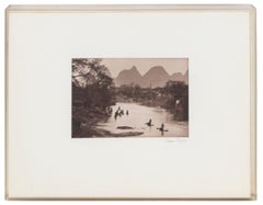 Gruppo di due paesaggi del Sud-est asiatico