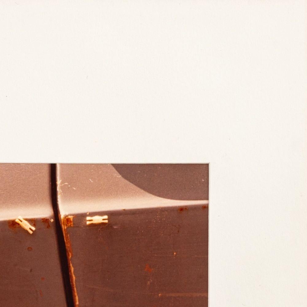Anne Sager (American, 1930-2024), Junk Car Composition, Color Photograph, Chromogenic Print, signed in pencil lower right, signed, marked 