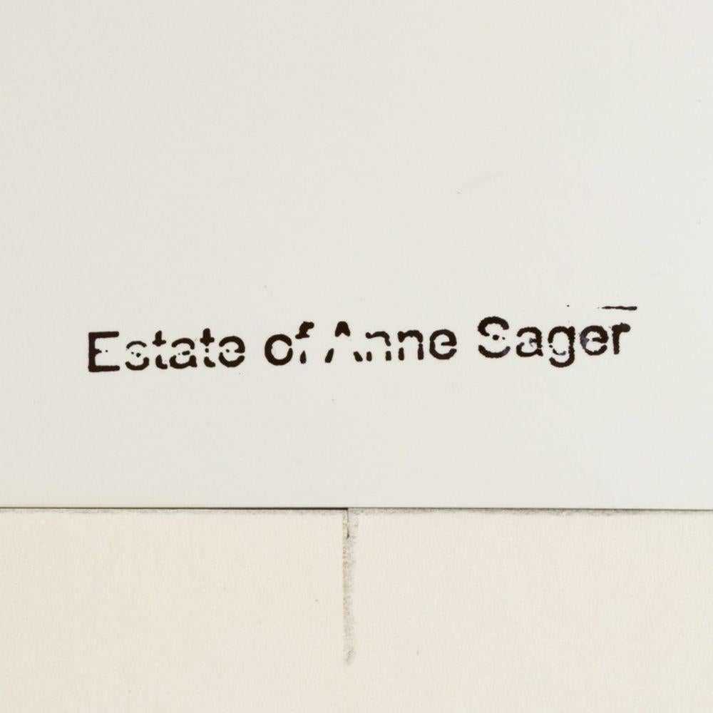 Anne Sager (American, 1930-2024), Price Sticker Graffiti, Color Photograph, Chromogenic Print on Paper, signed lower right, signed and with artist's estate stamp to verso, in mat, unframed. Image: 19.25
