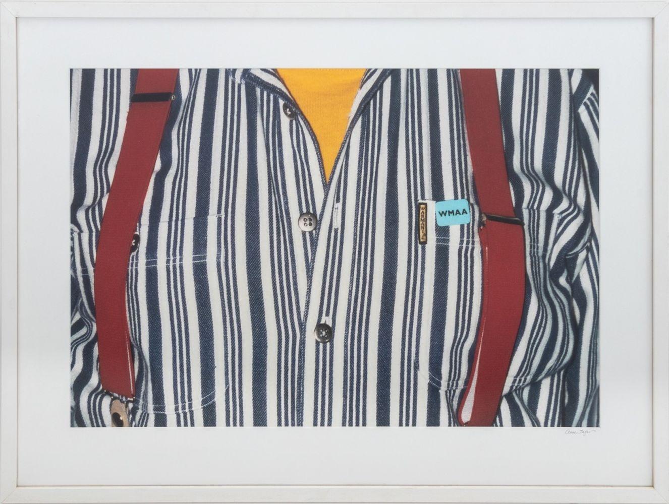 Figurative Photograph di Anne Sager - Striped Shirt