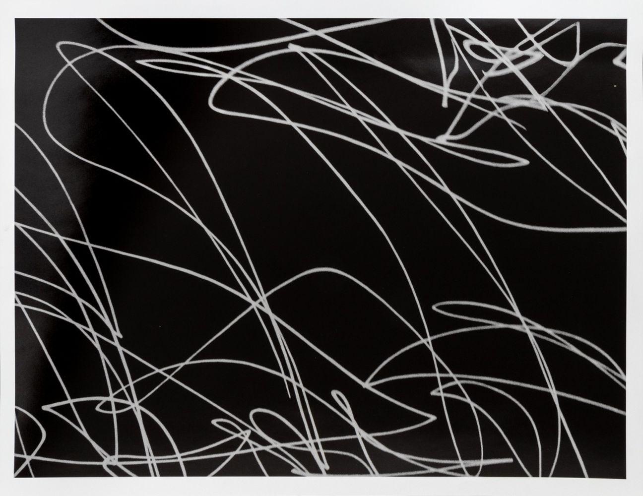 Abstract Print de Anne Sager - Composición abstracta de garabatos