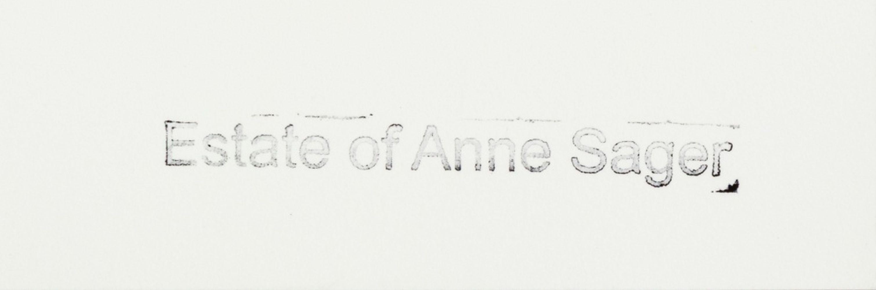 Anne Sager (estadounidense, 1930-2024), 