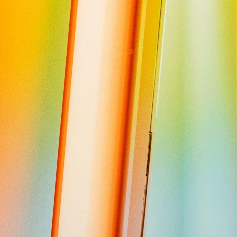 Striped Abstraction - Contemporary Print by Anne Sager