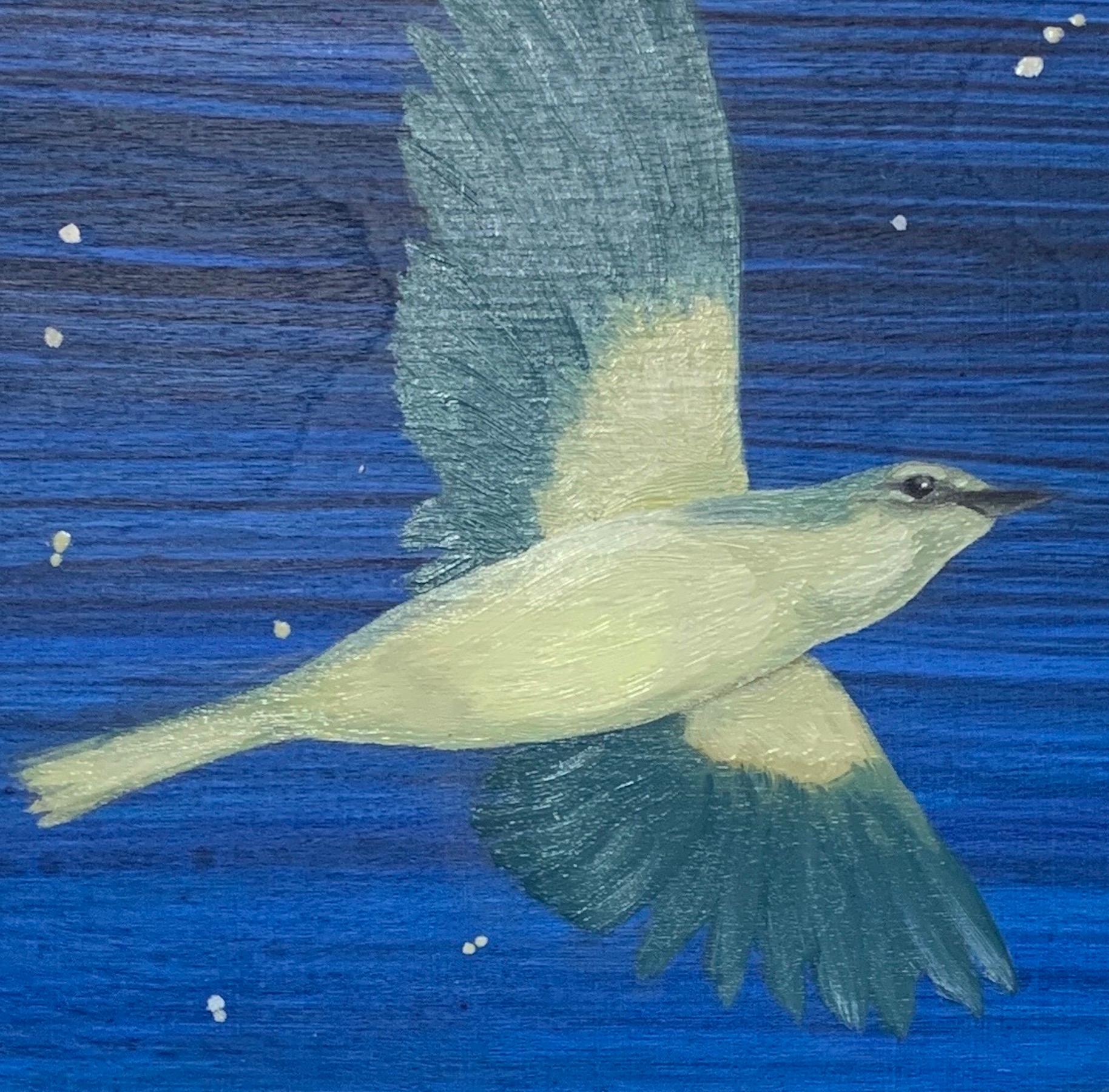 Das Öl- und Acrylgemälde 
