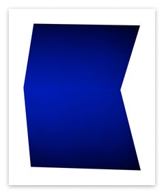 Farb Kinesthesia 4A7 Blau (Abstrakte Fotografie)