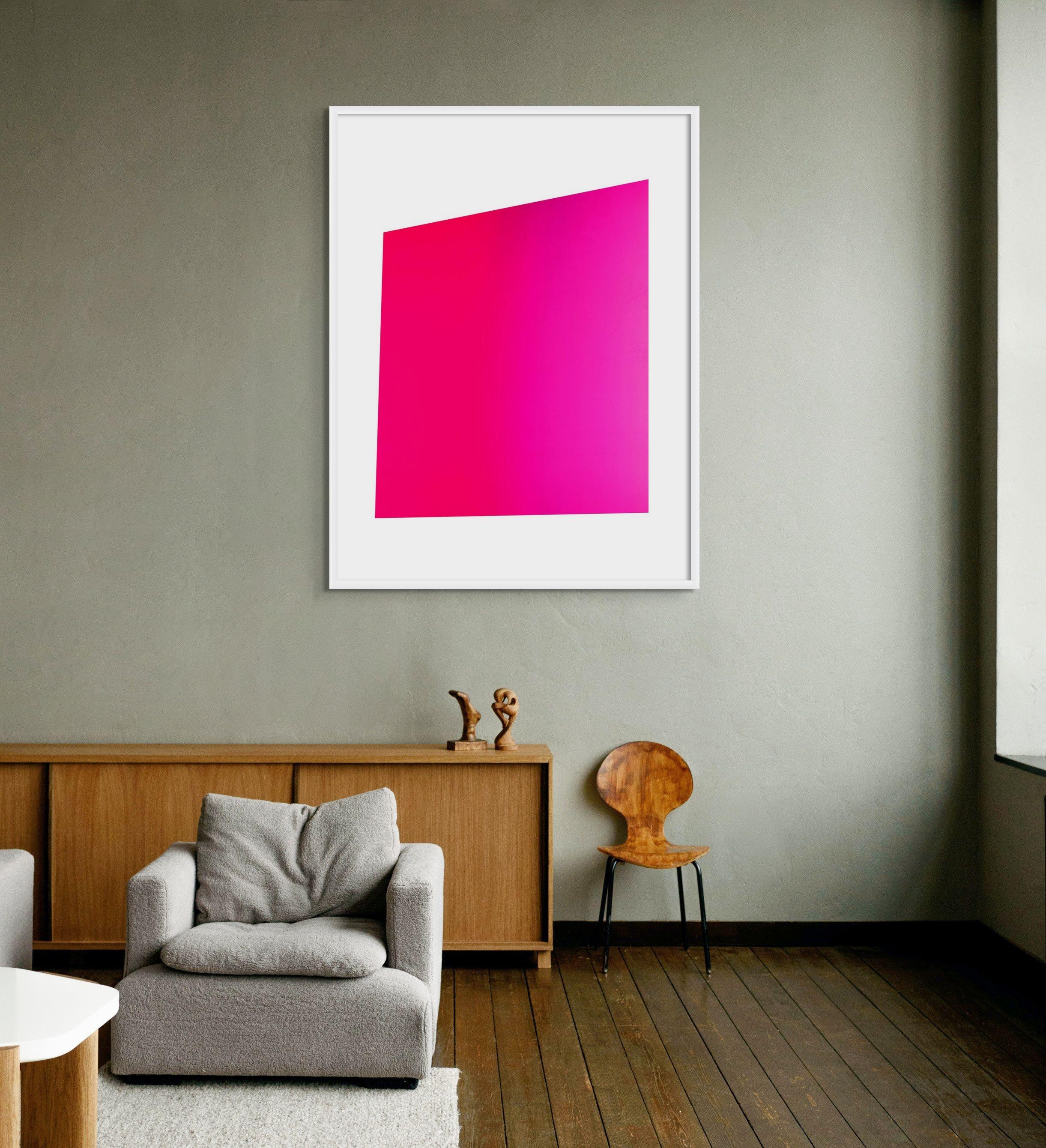 Cinestesia del color 6A4221 Rosa (Fotografía abstracta) - Photograph de Anne Senstad