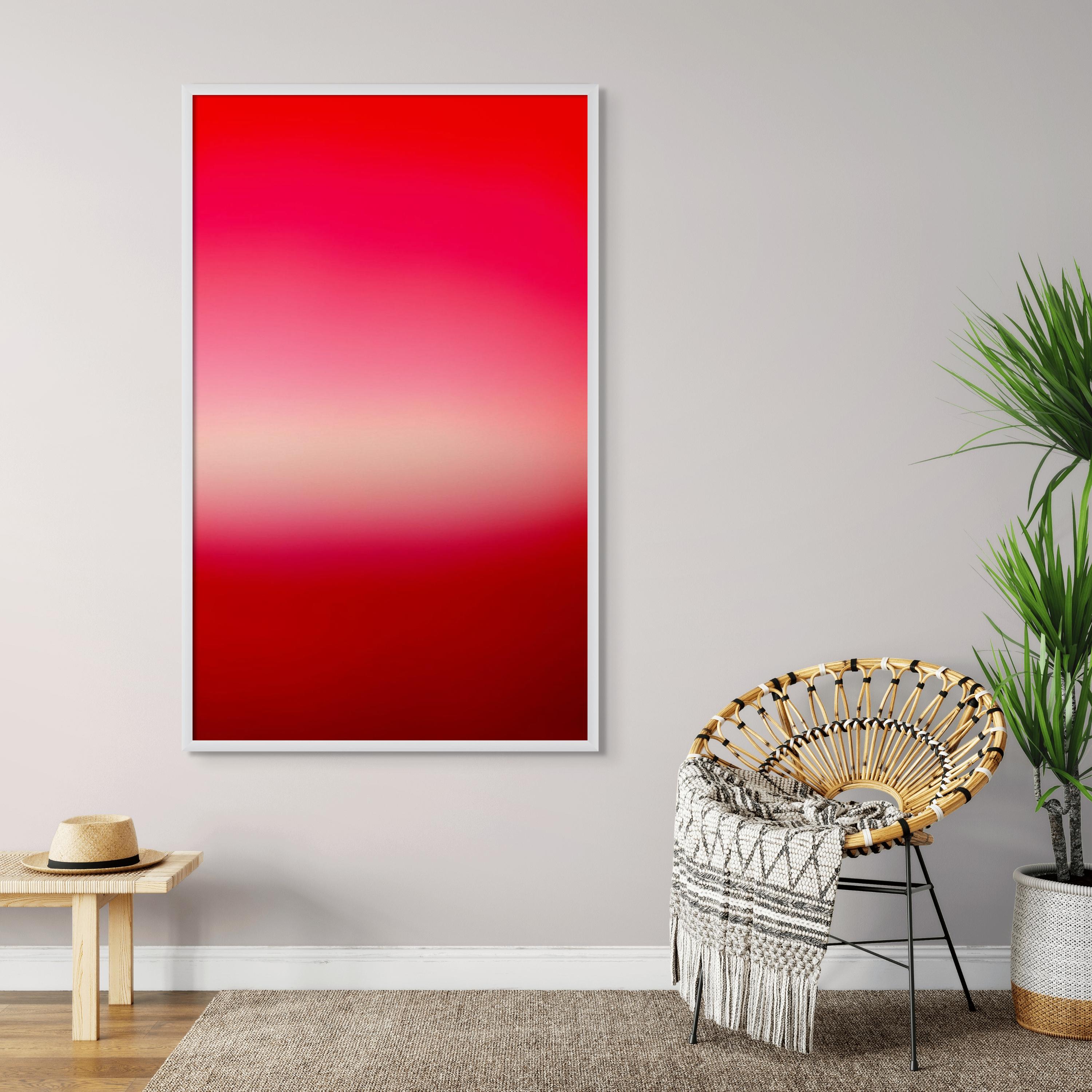Cosmosis Collages 34A577BC no 126 Red (Abstract Photography) For Sale 1