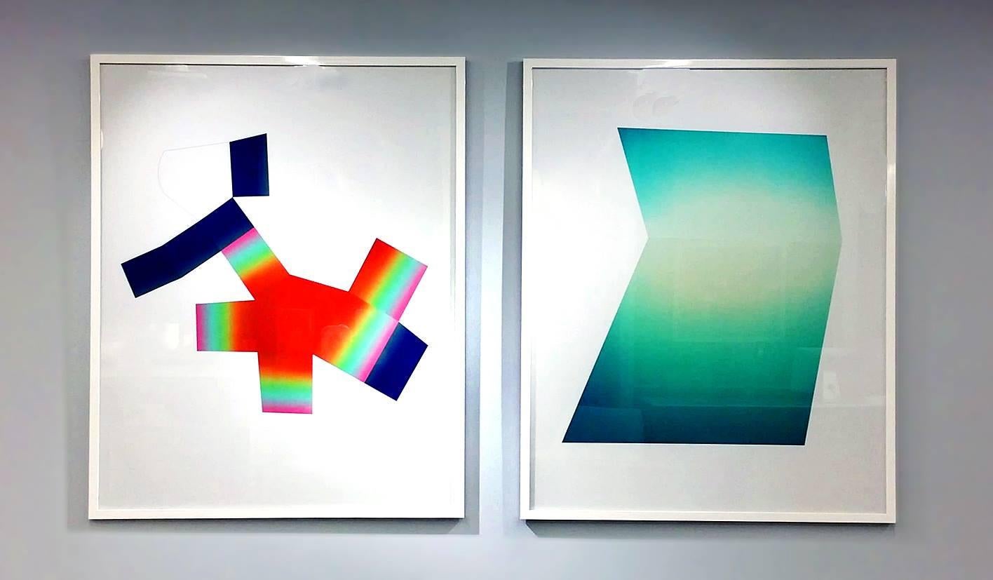 Color Kinesthesia 5B272 - Print by Anne Senstad