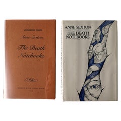 Anne Sexton, signierte Galley & Erstausgabe, The Death Notebooks