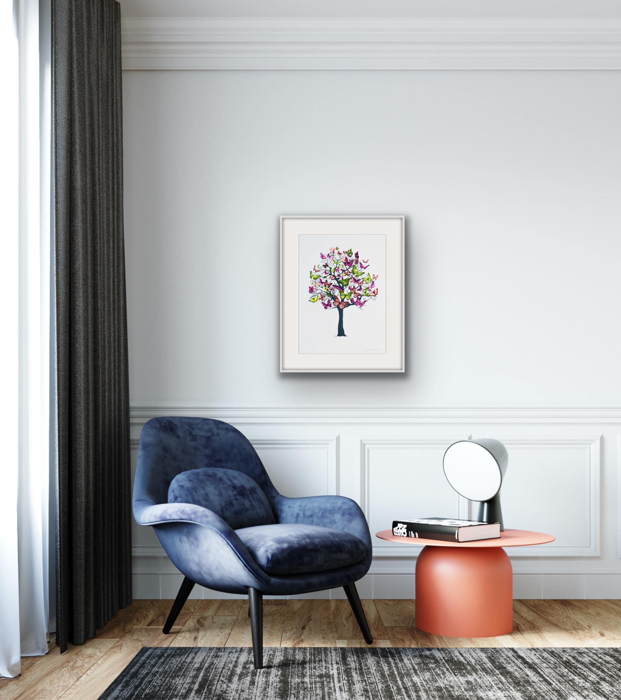 Fiore di farfalla, Anne Storno, Stampa in edizione limitata, Arte contemporanea in vendita 2