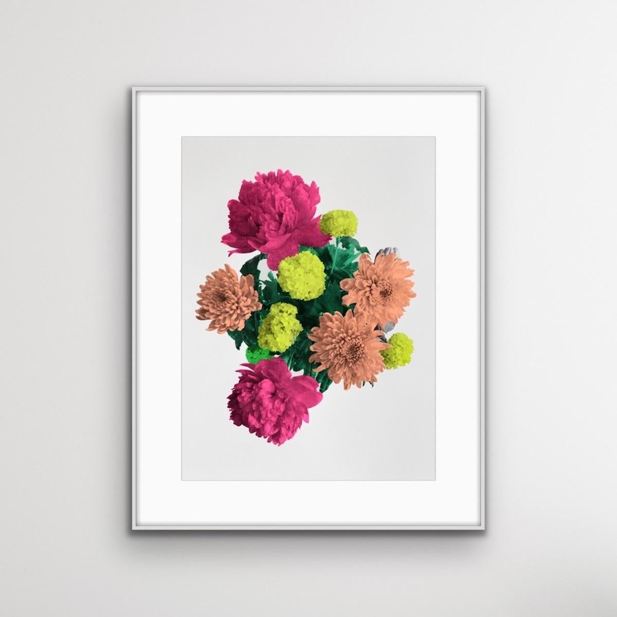 Blooming Happiness, Anne Storno, Limited edition Screen print for sale  1