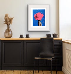 The Secret Woman, Anne Storno, Contemporary figurative art, Handmade print