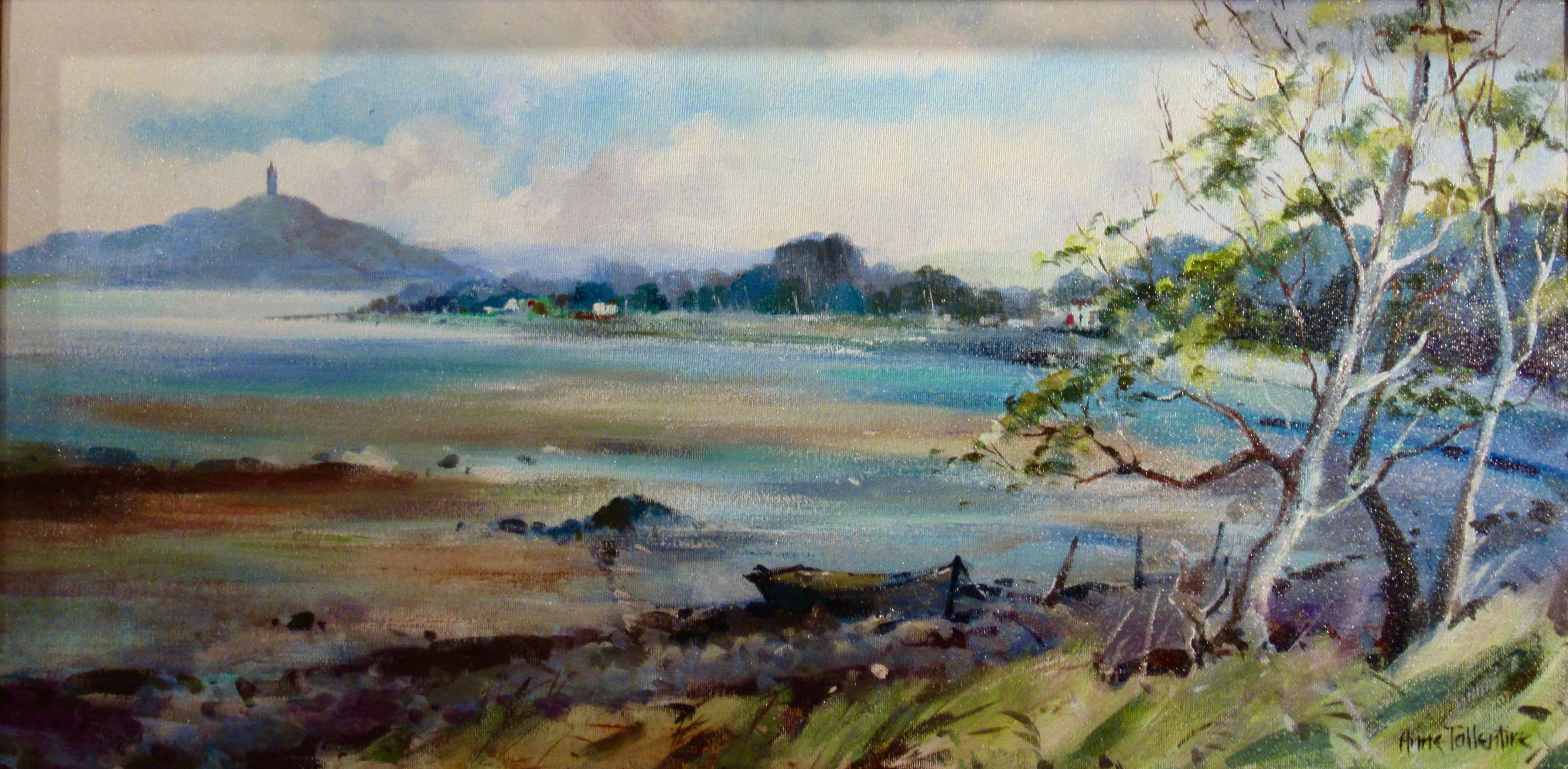 Shoreline - Painting by Anne Tallentire