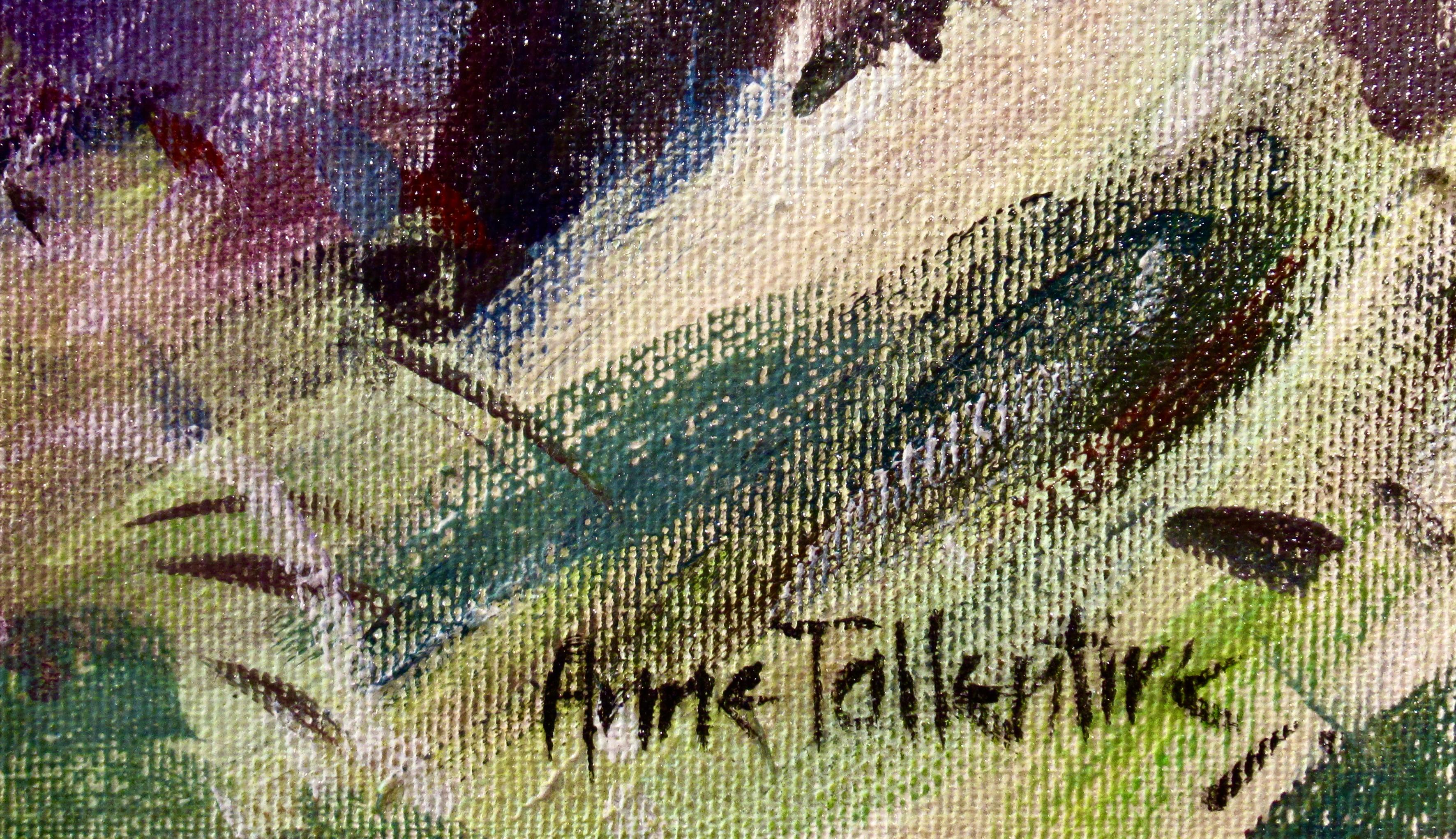 Shoreline - Brown Figurative Painting by Anne Tallentire