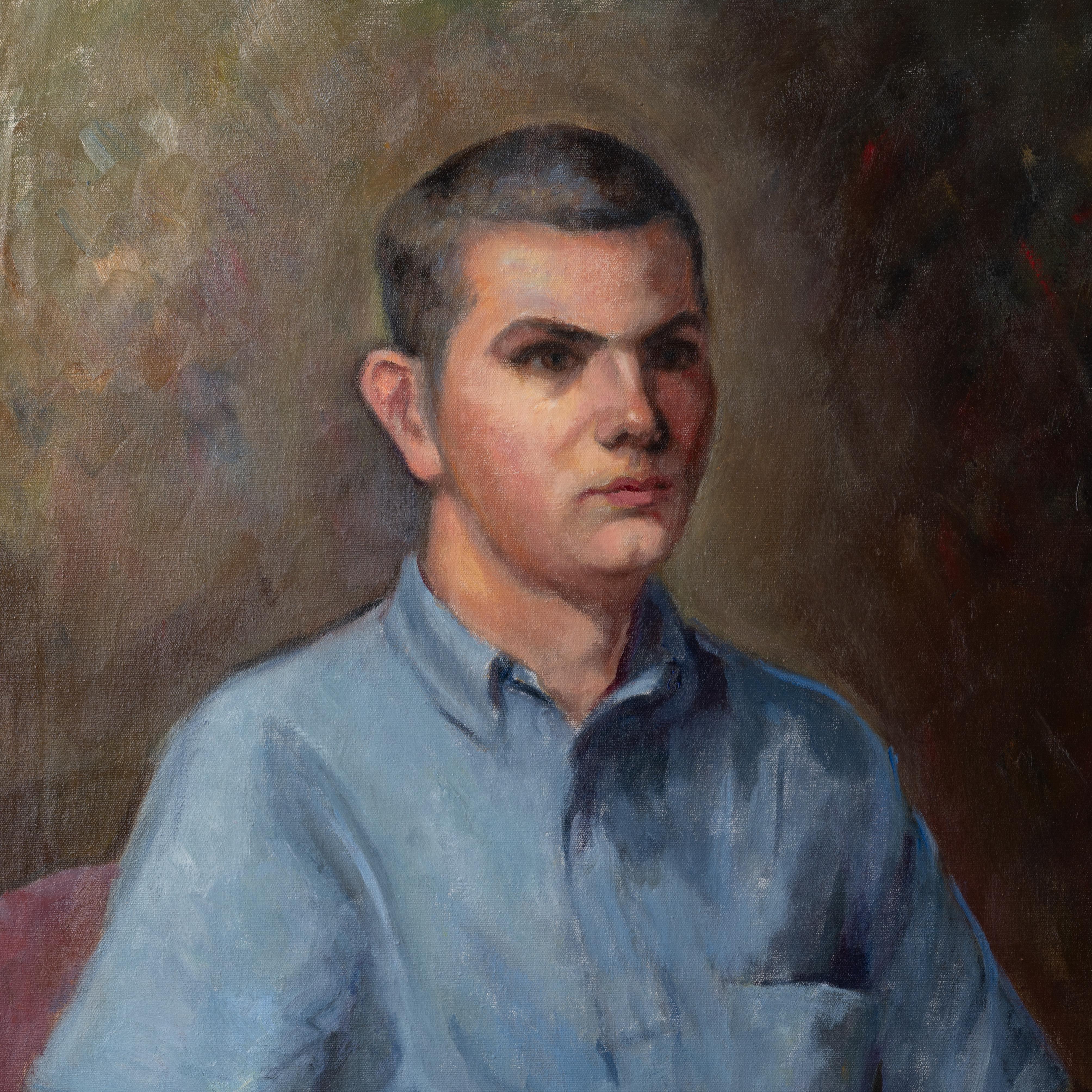 Anne Taylor Nash - Portrait of a Gentleman In Good Condition For Sale In Savannah, GA