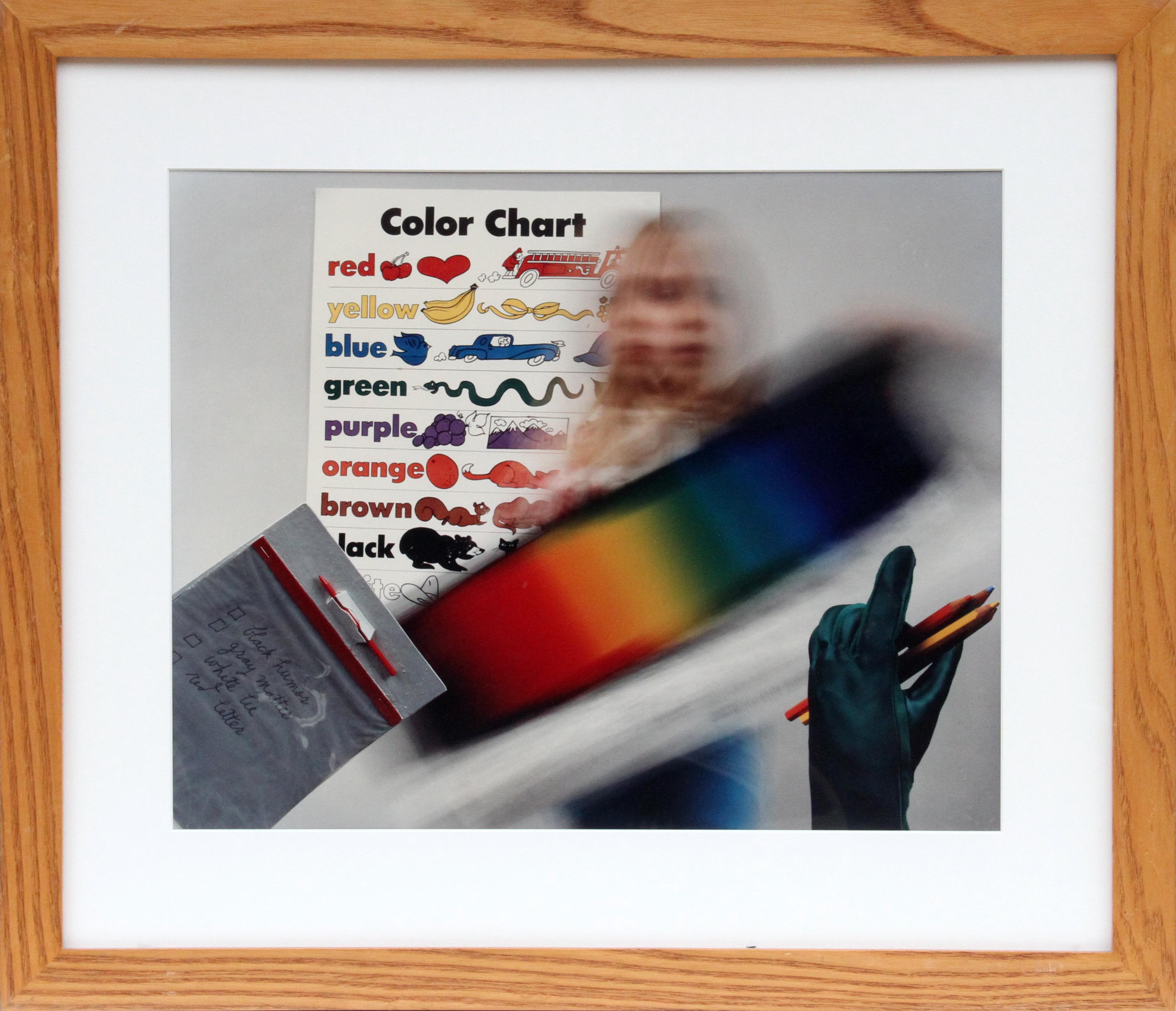 "Color Chart", 1982, Color Photograph by Anne Turyn