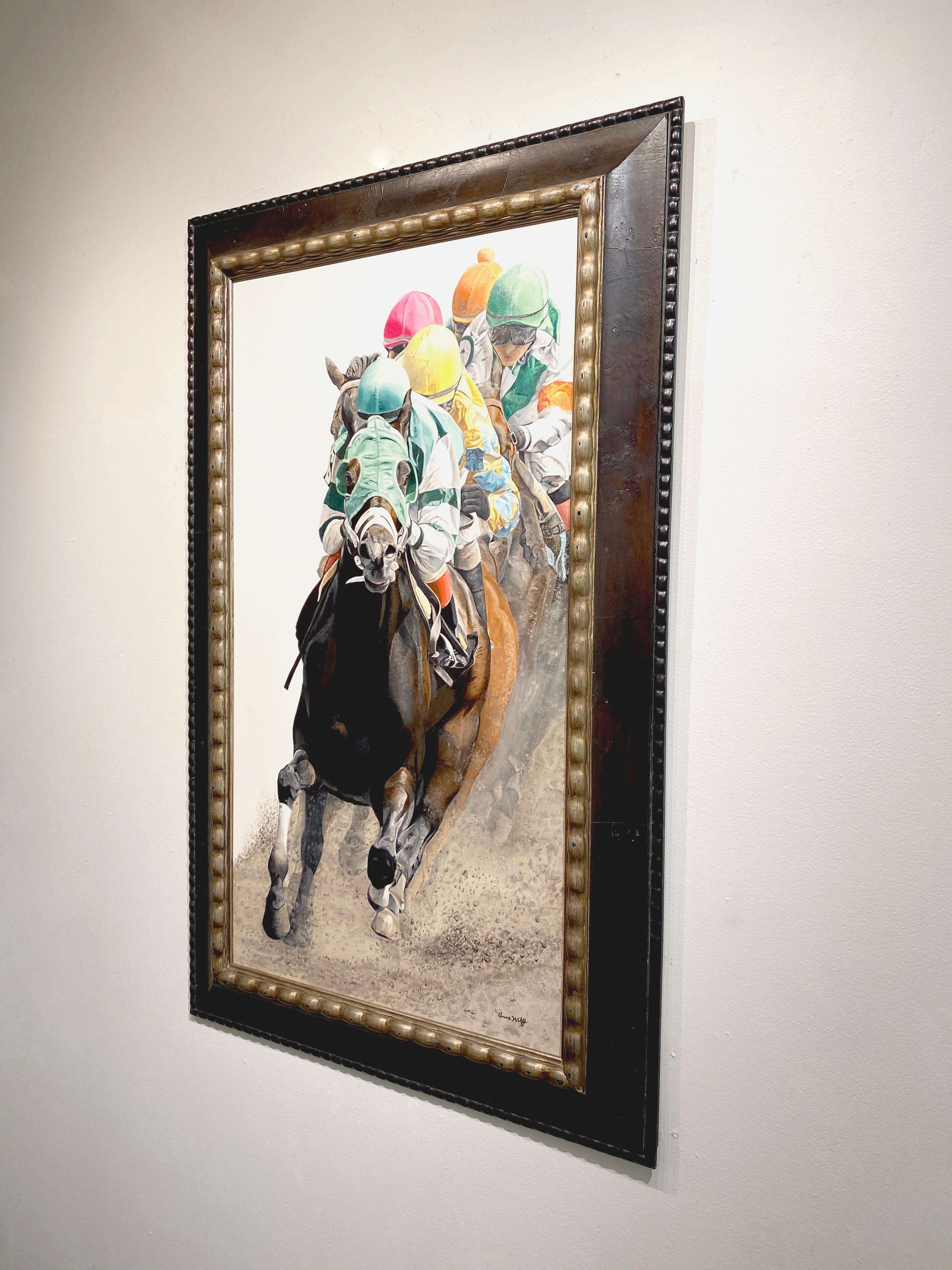 This equine racing painting 