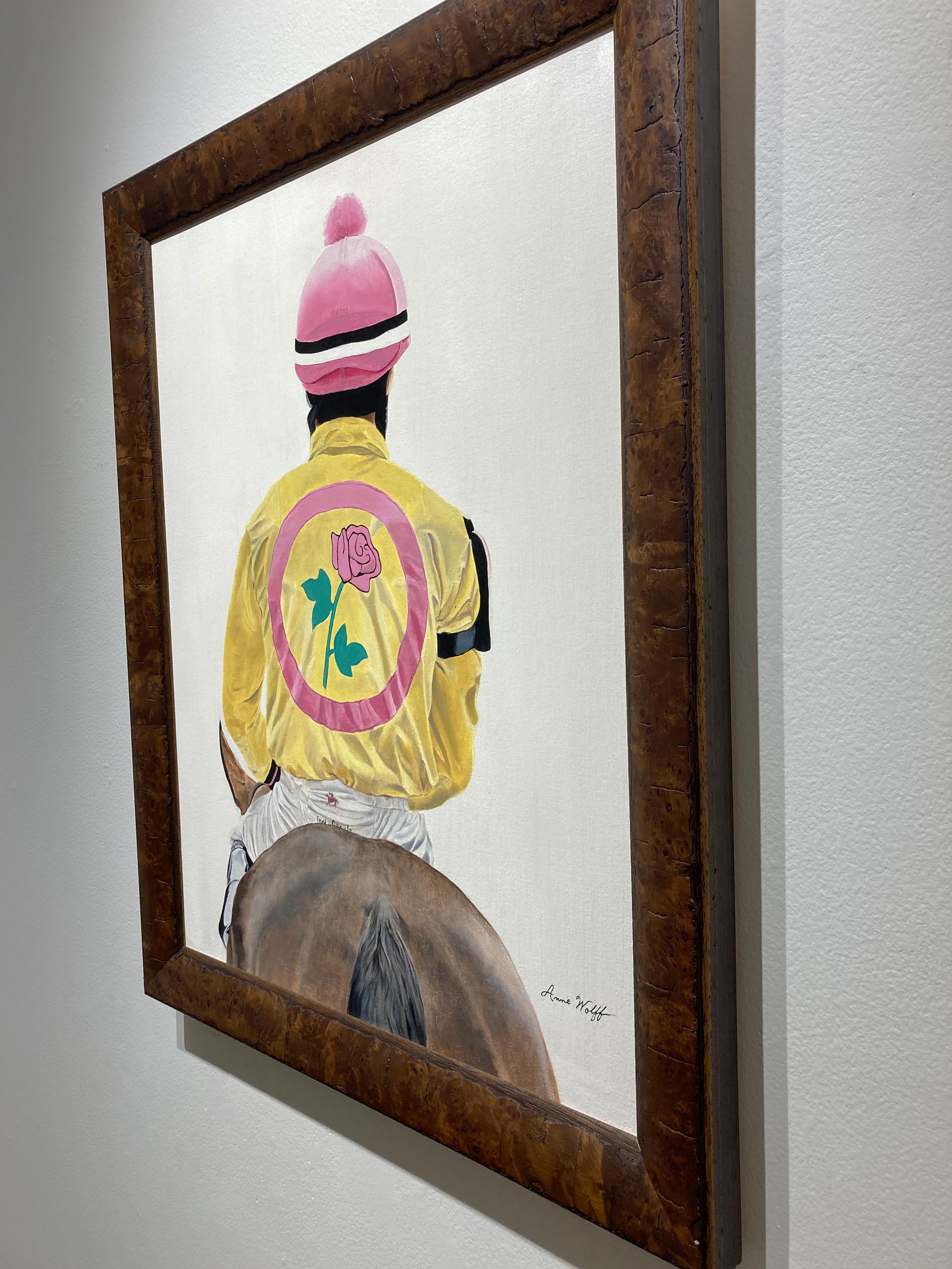 This equine racing painting 