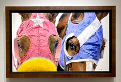 Anne Wolff, "Lemme and Harbor Breeze", Equine Portraits Oil on Canvas, 2018