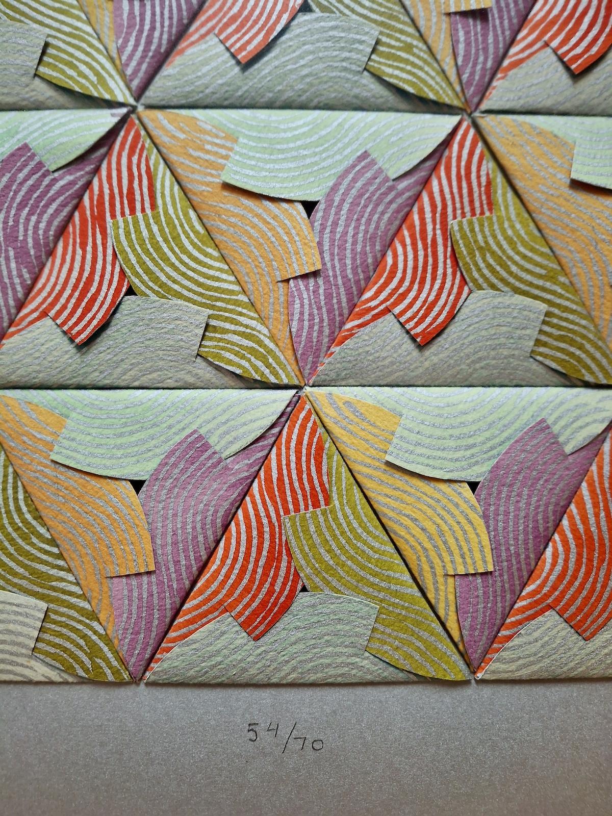 “Afterglow” A Mixed-Media Composition For Sale 2