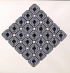 Fifth Dimension, 3-D- Serigraphie-Collage von Anne Youkeles