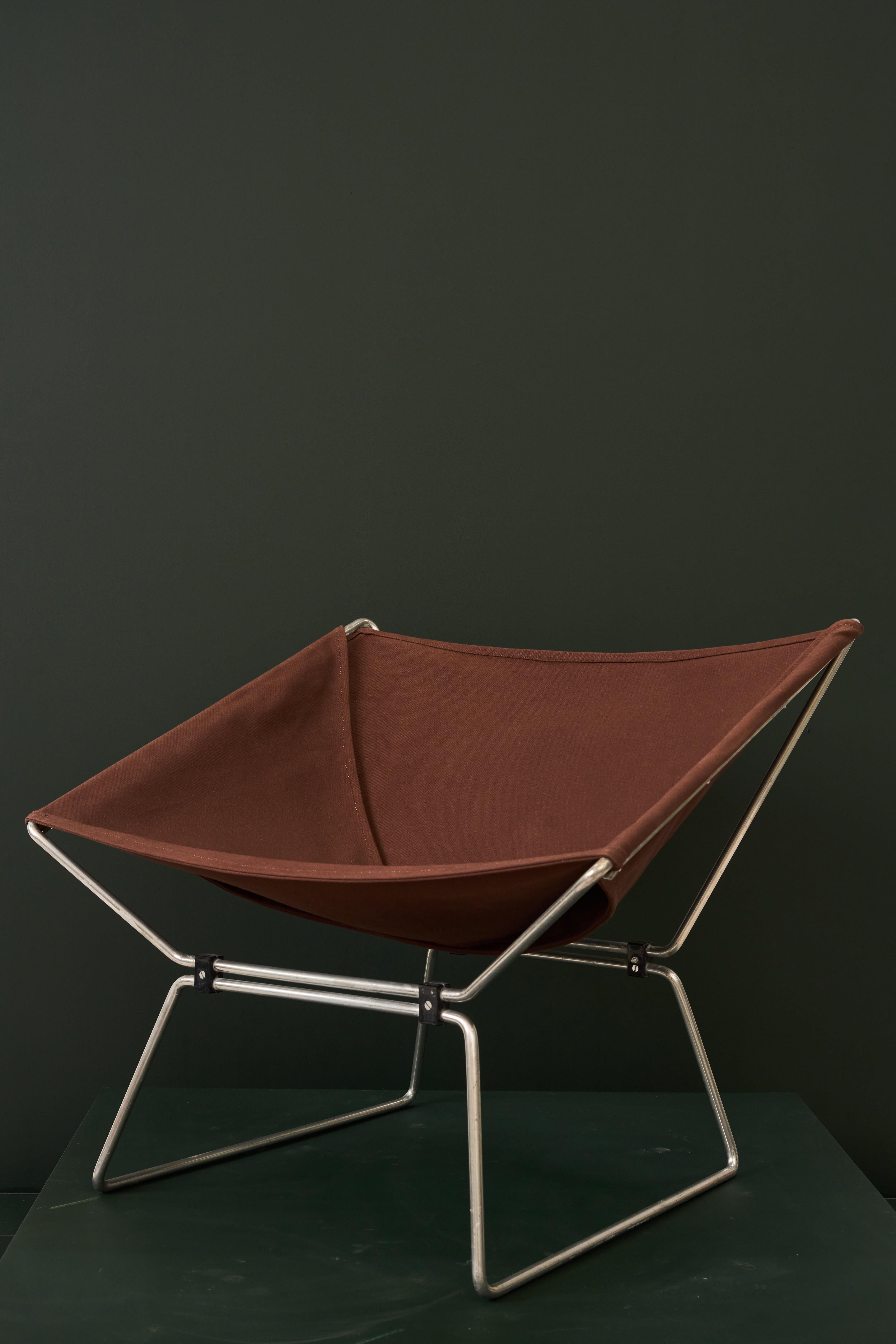 Milieu du XXe siècle CHAISE LOUNGE ANNEAU AP-14 Pierre Paulin pour Polak