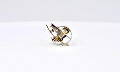 Anneke Schat 18ct gold & Silver Modernist Ring
