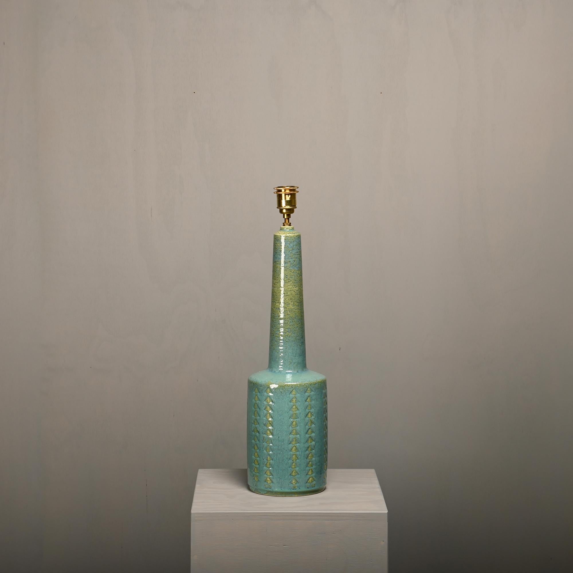 Danish Annelies & Per Linnemann-Schmidt large ceramic Table Lamp for Palshus, Denmark For Sale