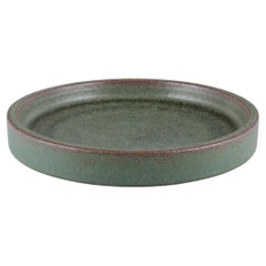 Annelise and Per Linnemann-Schmidt for Palshus. Large ceramic dish, 1970s