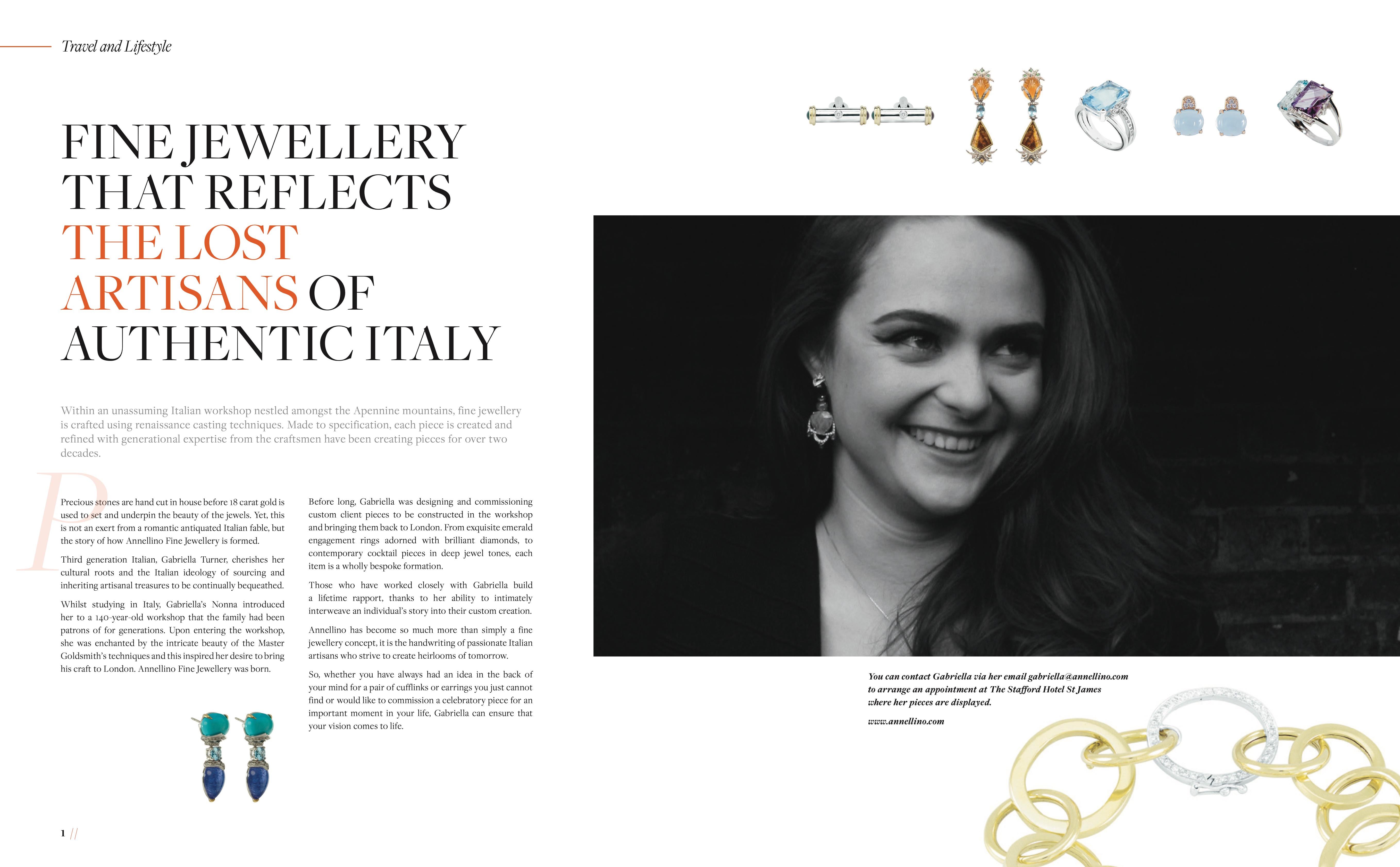 Women's Annellino Italian Fine Jewellery Topaz Signet Style 18k Rose Gold Ring