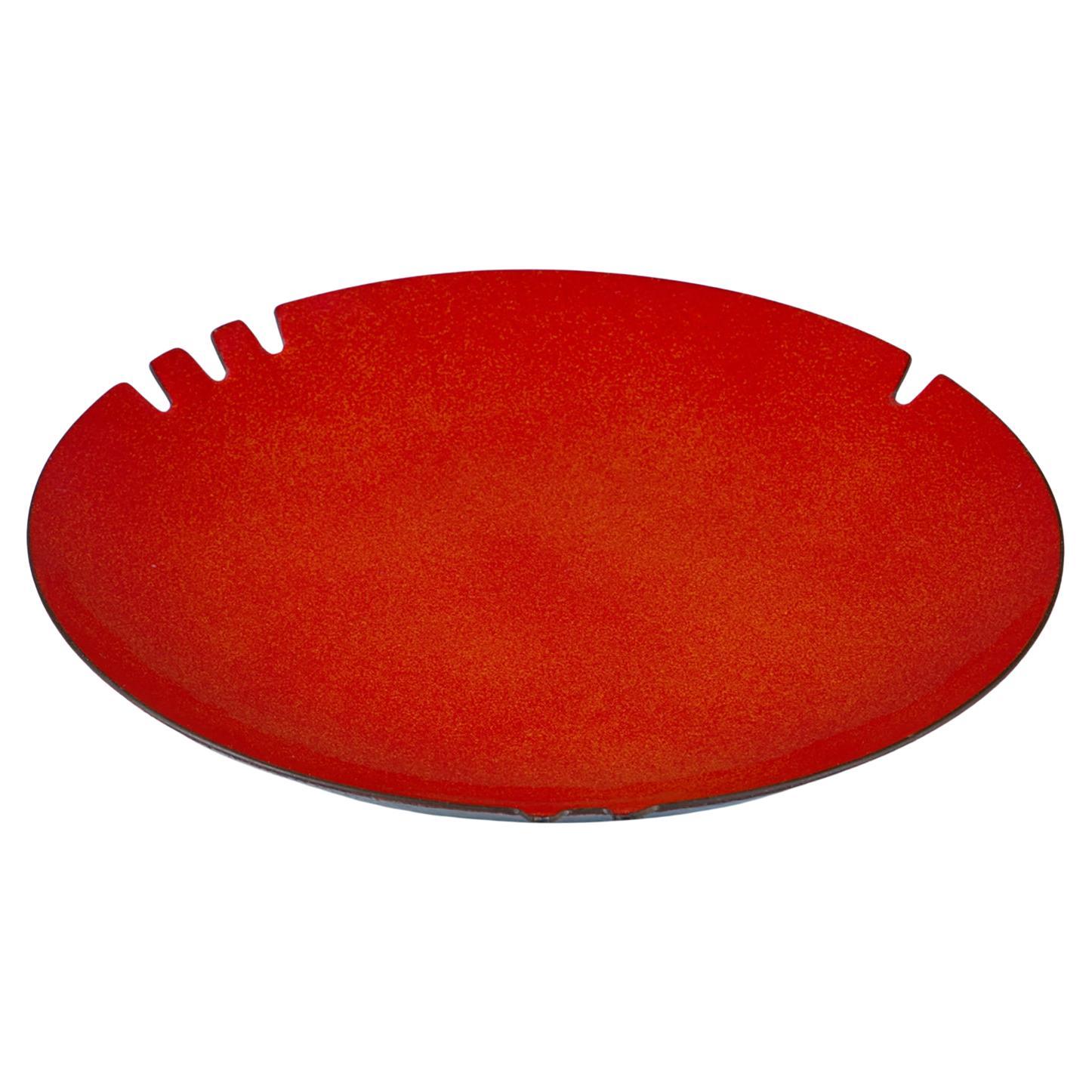 Annemarie Davidson Copper Enameled Ashtray