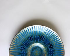 Annemarie Davidson Large Ghostline Enamel and Copper Bowl