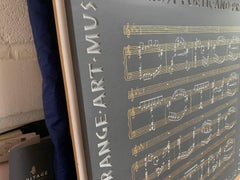 Variations on a Theme, Hand-carved, Painted and Gilded Kirkby Slate Sculpture