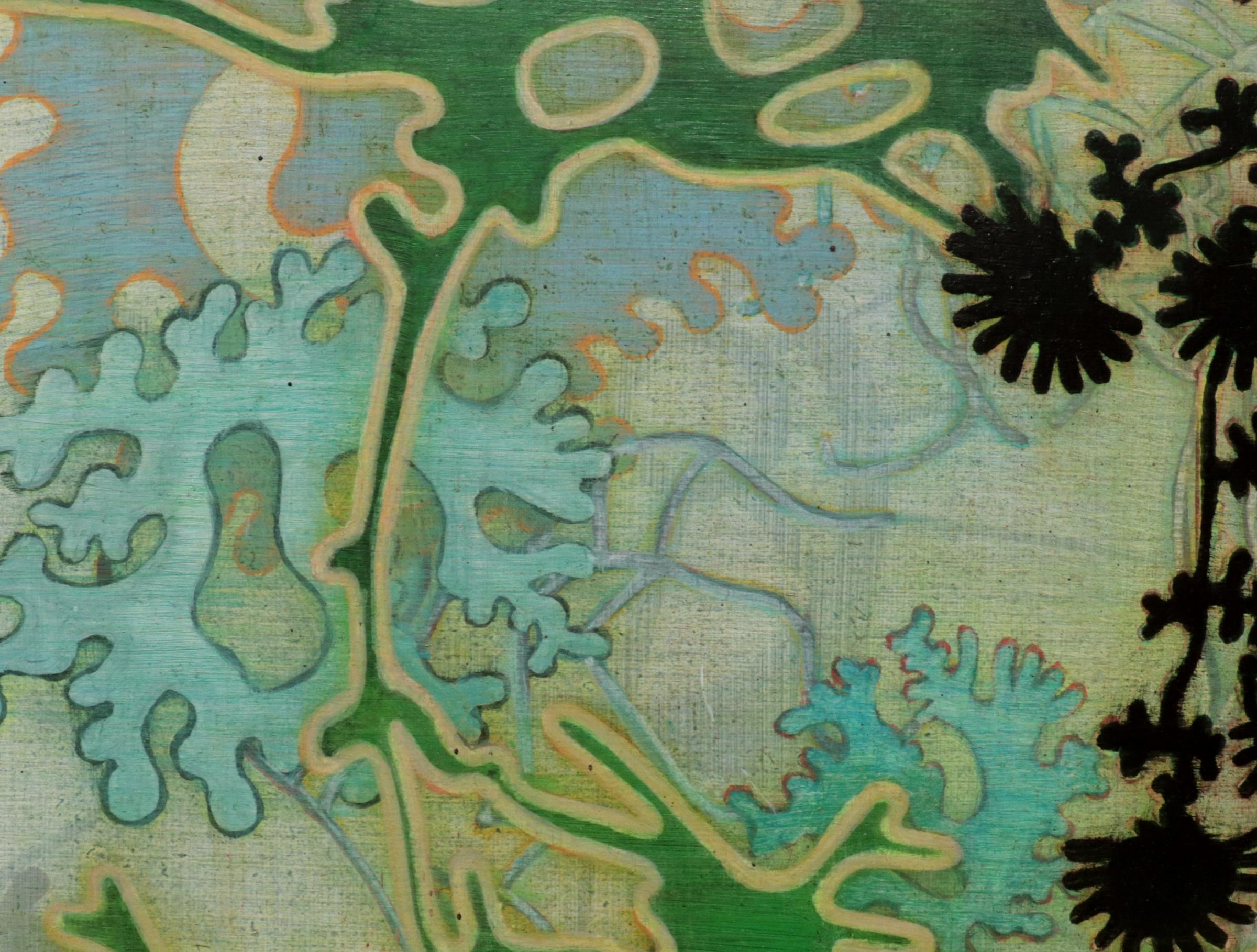 #17-07, Abstract Floral Painting 2